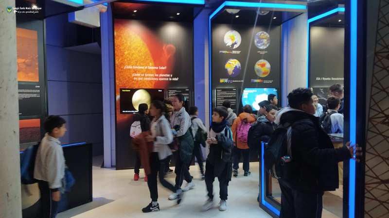 Visita al Planetario de Madrid de los alumnos de 6º de Primaria