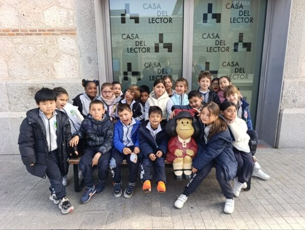 Excursión a Madrid Río en 1.º de Primaria